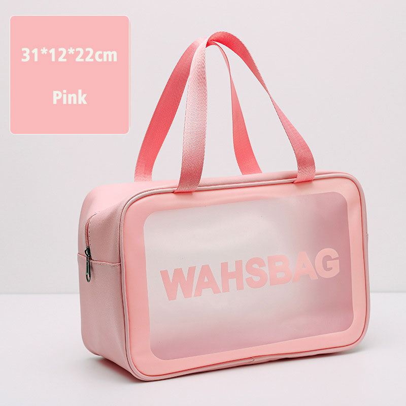 Tas Kosmetik Ritsleting PVC Standup